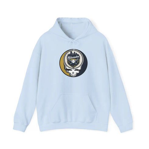 Grateful Dead - Milwaukee Brewers Grateful Dead Unisex Heavy Blend Hoodie - MLB - StealieShop